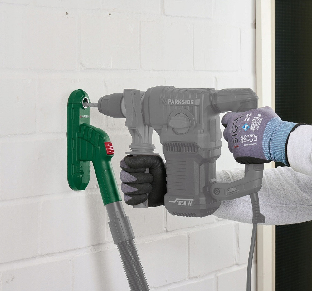 Адаптер для видалення бурового пилу для пилососів вологого та сухого прибирання Parkside (PWDB 1 A1) Нововолинськ - фото 4