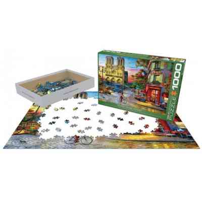 Пазл Eurographics Захід Сонця Нотр-Дам Домінік Девісон, 1000 елементів (6000-5530) Вінниця