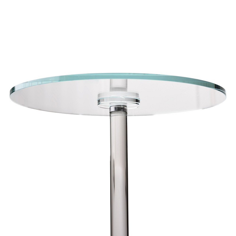 Yiwu Тортівниця скляна на високій ніжці 30×70 см кругла підставка для торта, капкейків HP-4-89L Киев - изображение 3