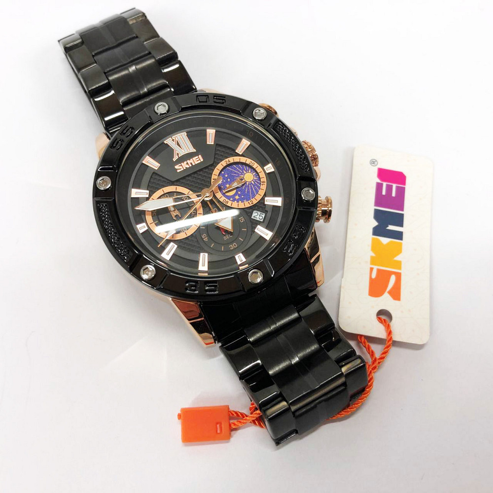Чоловічі наручні годинники SKMEI, Чоловічі годинники на ланцюжку на подарунок Круті YZ-12 Івано-Франківськ - фото 8