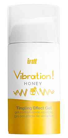 Рідкий вібратор - Intt Vibration! Honey, 15 мл Sex Aura Київ