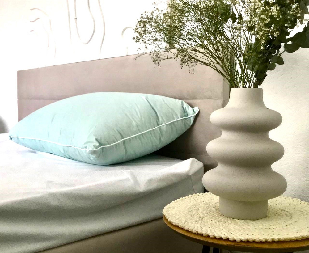 Ecotton Подушка Ecotton 50х70 см пухова 100% Blue 40-0794 Київ - фото 2