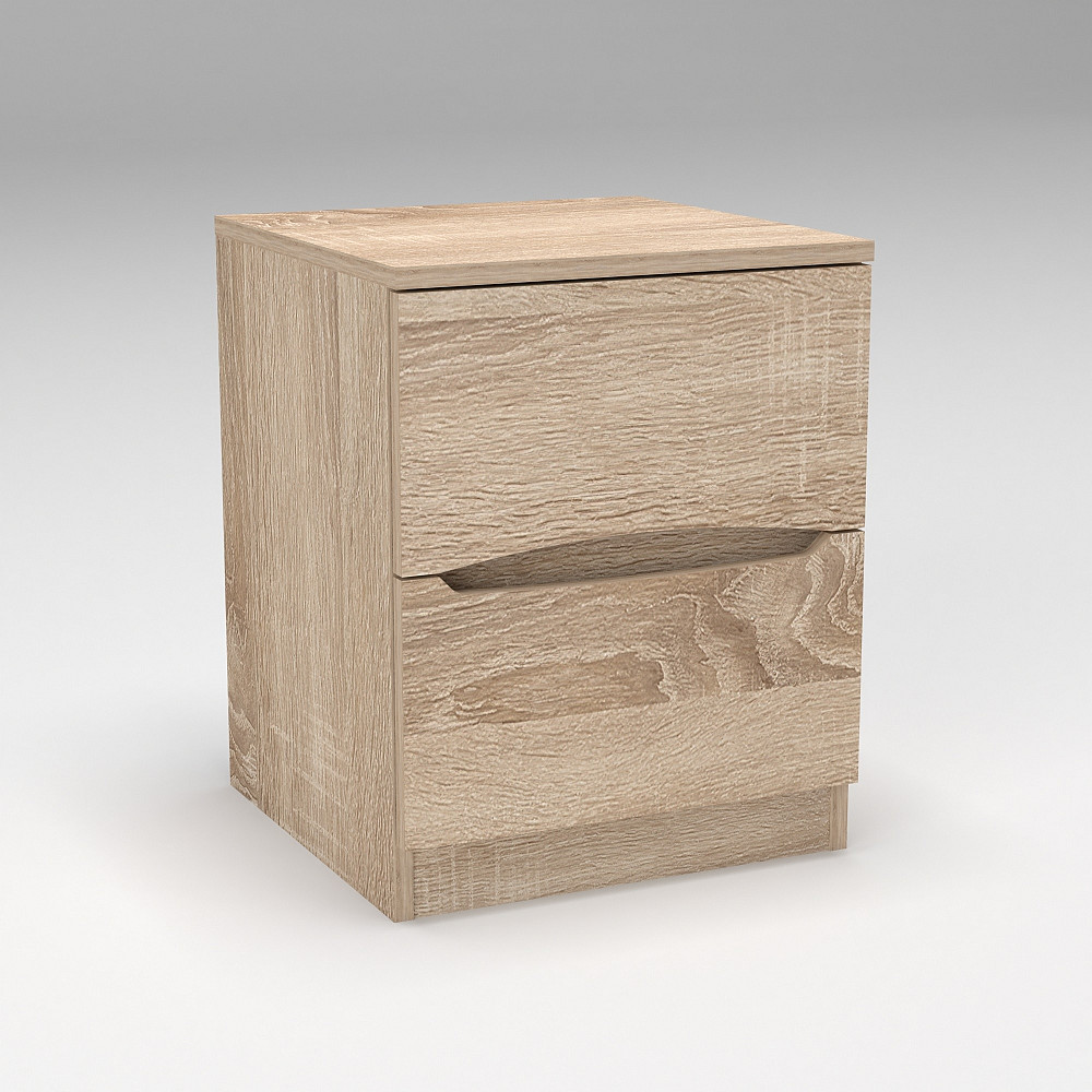 Тумба приліжкова Дельта, Дуб Сонома, 400/400/500 Львів - фото 3