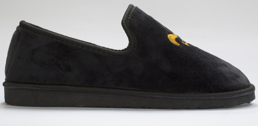 Тапки мужские с задником, домашние туфли, черные мужские тапки, велюровые, золотая лилия. Одесса - изображение 17