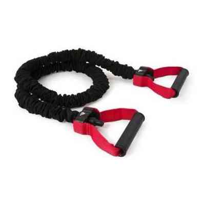 Эспандер Adidas Power Tube ADTB-10601 трубчастий Чорний/Червоний 122 см (885652000260) Винница