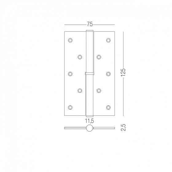 ЗАВІСА ДЛЯ ДВЕРЕЙ З'ЄМНА ЛІВА Київ