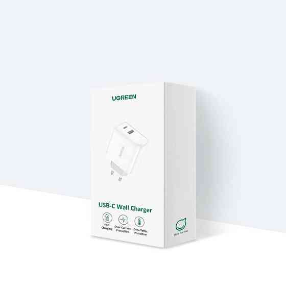 Зарядное устройство UGREEN 38W USB-C (Белое) Киев