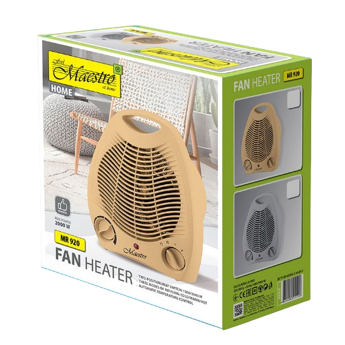 Тепловентилятор бежевий MR-920-BEIGE Maestro Житомир