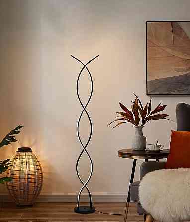 VALESO Торшер світлодіодний , Чорний Киев