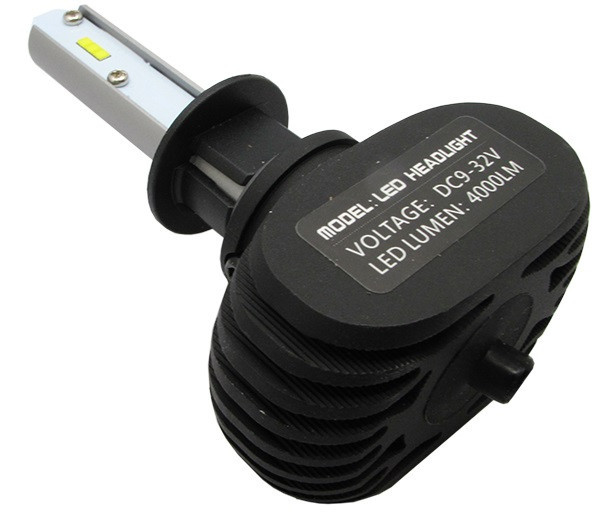 S1 Лампа світлодіодна цоколь H1 (к-кт 2 шт) 12/24V, 50W, 4000Lm авиац. алюмін. профілю. Мукачево - фото 5