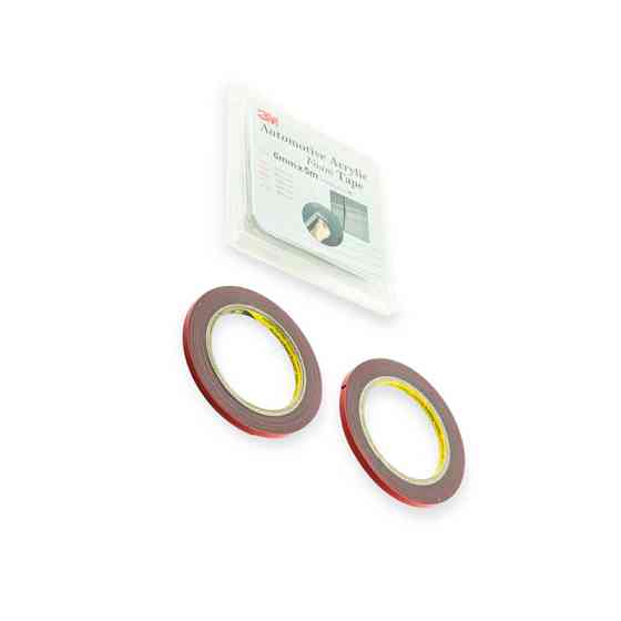 Скотч 2-х сторонній "сірий" 2м х 6мм 0.8мм 3м gt6008 блістер (2 шт) 3M Мукачево