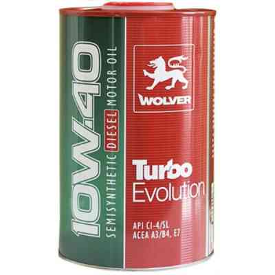 Моторное масло Wolver Turbo Evolution 10W-40 1л (4260360944413) Винница