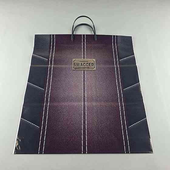 Пакет-сумка 40х45 з пластиковою ручкою  