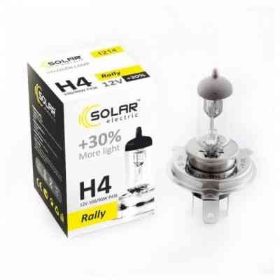Автолампа SOLAR H4 12V 100/90W P43t-38 Starlight+30 (1214) Винница
