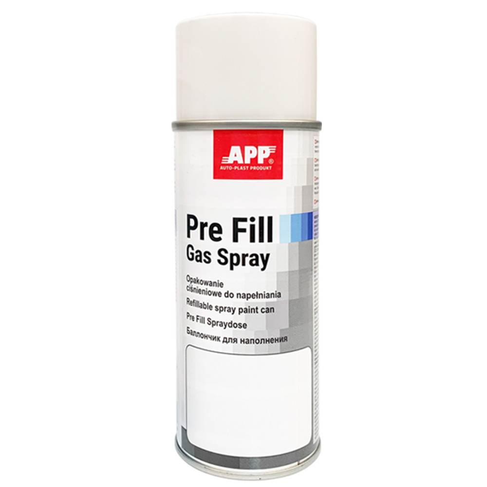 Аерозольний балон для наповнення фарбою "Pre Fill Gas Spray" 300мл APP, 210185B Київ - фото 1