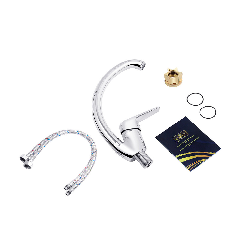 Змішувач для кухні Kroner KRM Odra - C032 Київ - фото 9