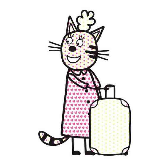 Водяна розмальовка Три Коти. Море 1370011 Кольоровий Буль Вінниця