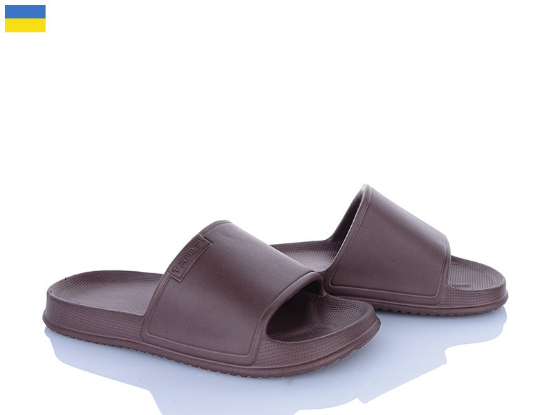 Женские шлепанцы ТМ пенка ЭВА коричневый 37 Одесса - изображение 3