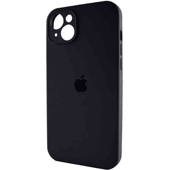 Чохол для смартфона Silicone Full Case AA Camera Protect for Apple iPhone 15 14,Black Киев
