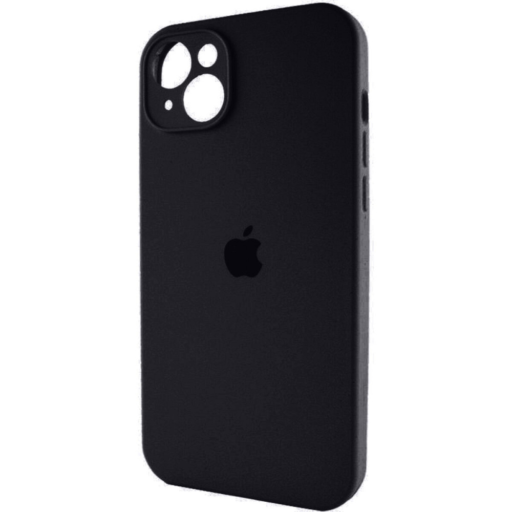 Чохол для смартфона Silicone Full Case AA Camera Protect for Apple iPhone 15 14,Black Киев - изображение 3