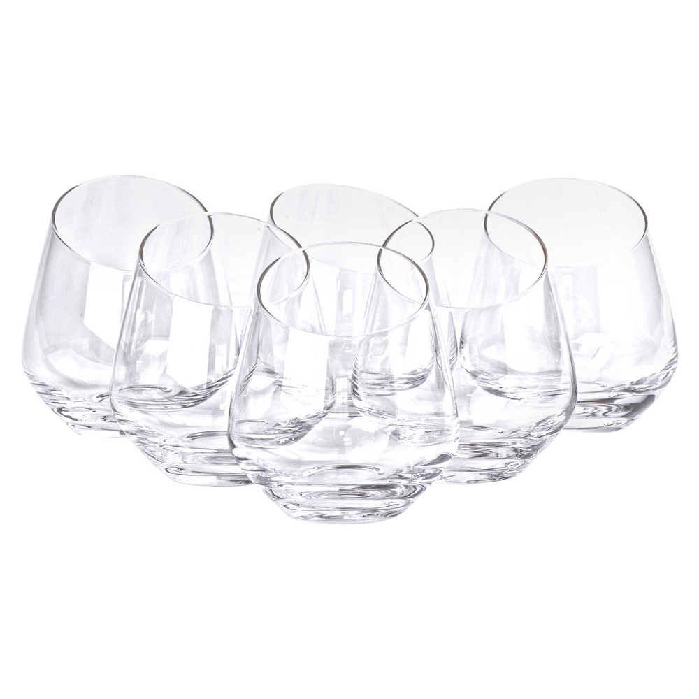 Yiwu Набір із 6 склянок для віскі, 450 мл, товсте дно HP-16-21 Київ - фото 1