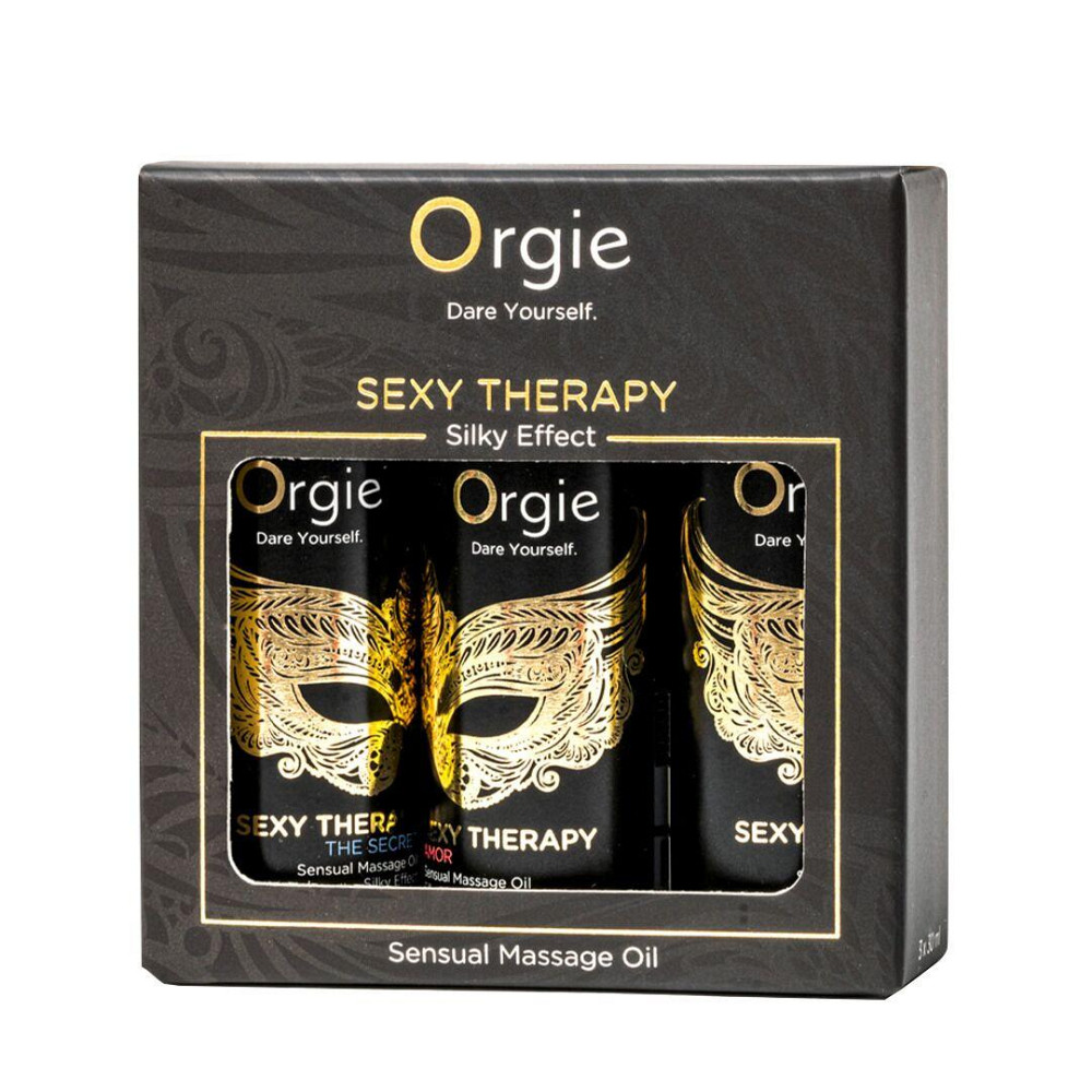 Набір масажних олій Orgie – Sexy Therapy Mini Size Collection (3х30 мл) Sex Aura Київ - фото 1