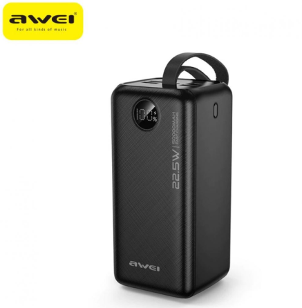 Моб. Заряджання POWER BANK AWEI P91K 22,5W 400000mah/9612 (20) Київ
