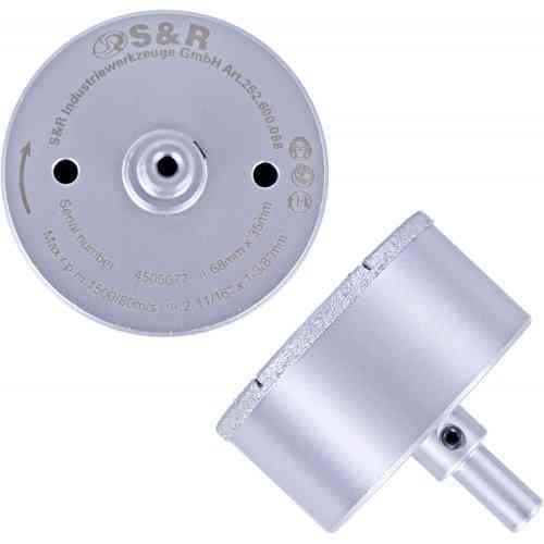 Коронка алмазна S&R D68 мм Одеса