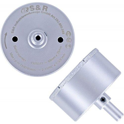 Коронка алмазна S&R D68 мм Одеса - фото 4