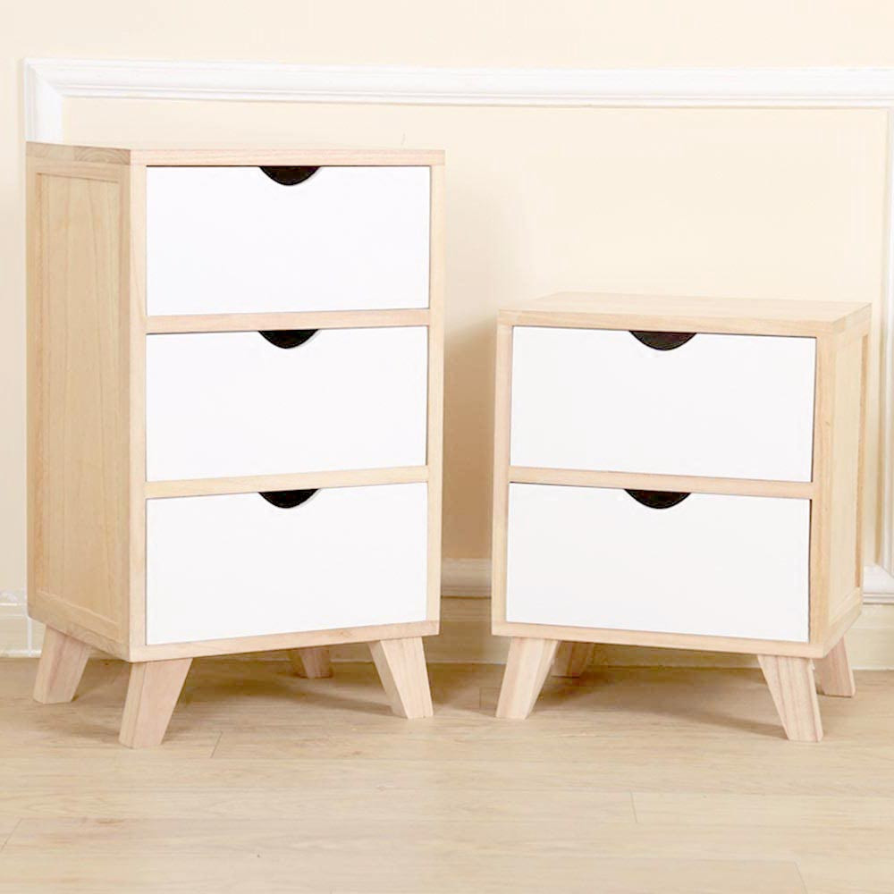 Приліжкова тумба "Абумі 3" бланже-зефір Миколаїв - фото 3