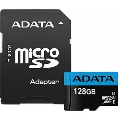Карта памяти ADATA 128GB microSD class 10 UHS-I A1 Premier (AUSDX128GUICL10A1-RA1) Винница - изображение 1
