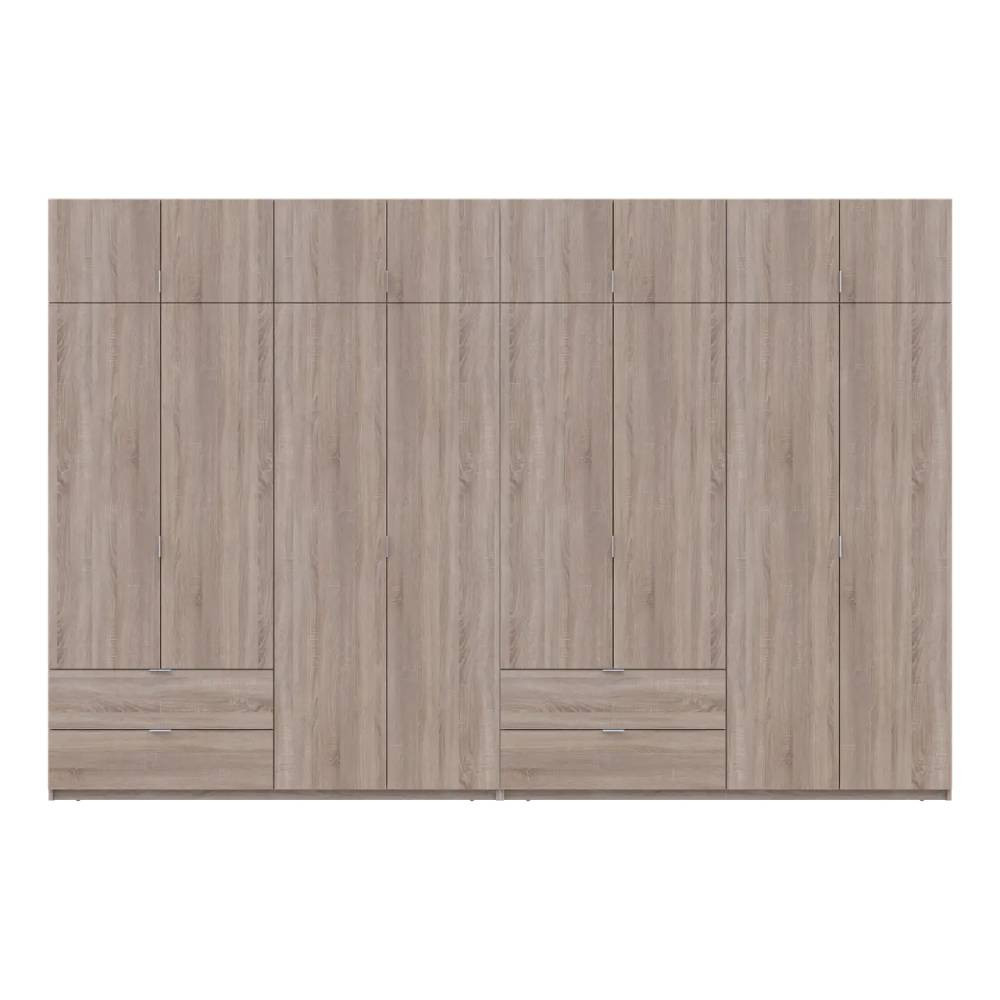 Шафа для одягу Doros Лукас Дуб сонома 4+4 ДСП 360х50х240 DRS-011712 (42005143) Львів - фото 4