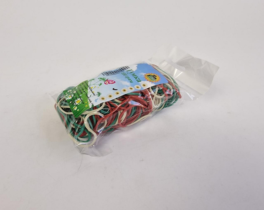 Для фиксации денег Резинка 100гр ТМ 