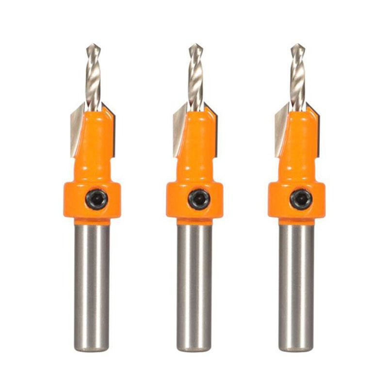 Набор сверл с зенковкой 5 шт, 2.8-4 мм, стальные Киев - изображение 5