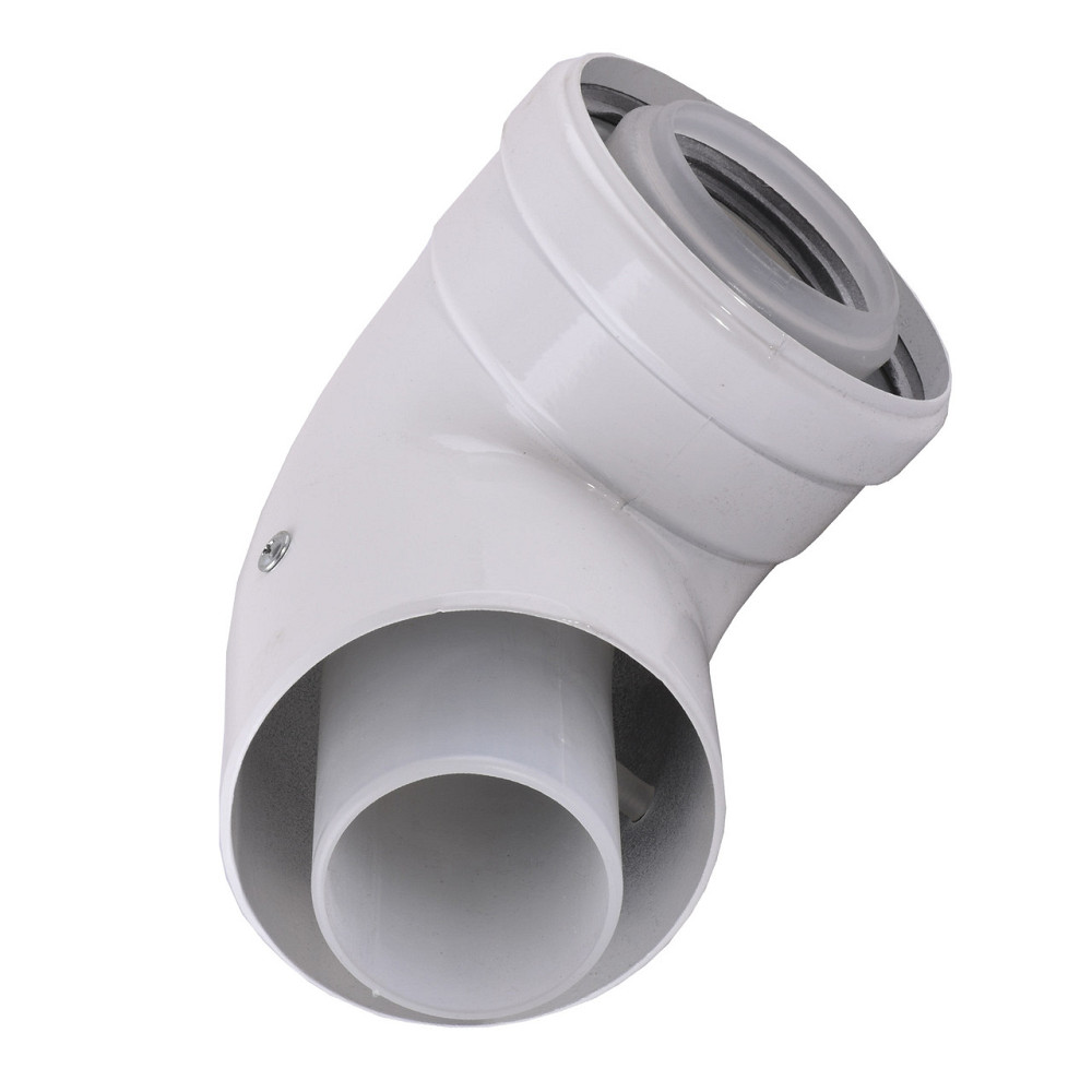 Колено 90 градусов, d=60/100 mm CE.00.34 C Конденсационное Киев - изображение 3