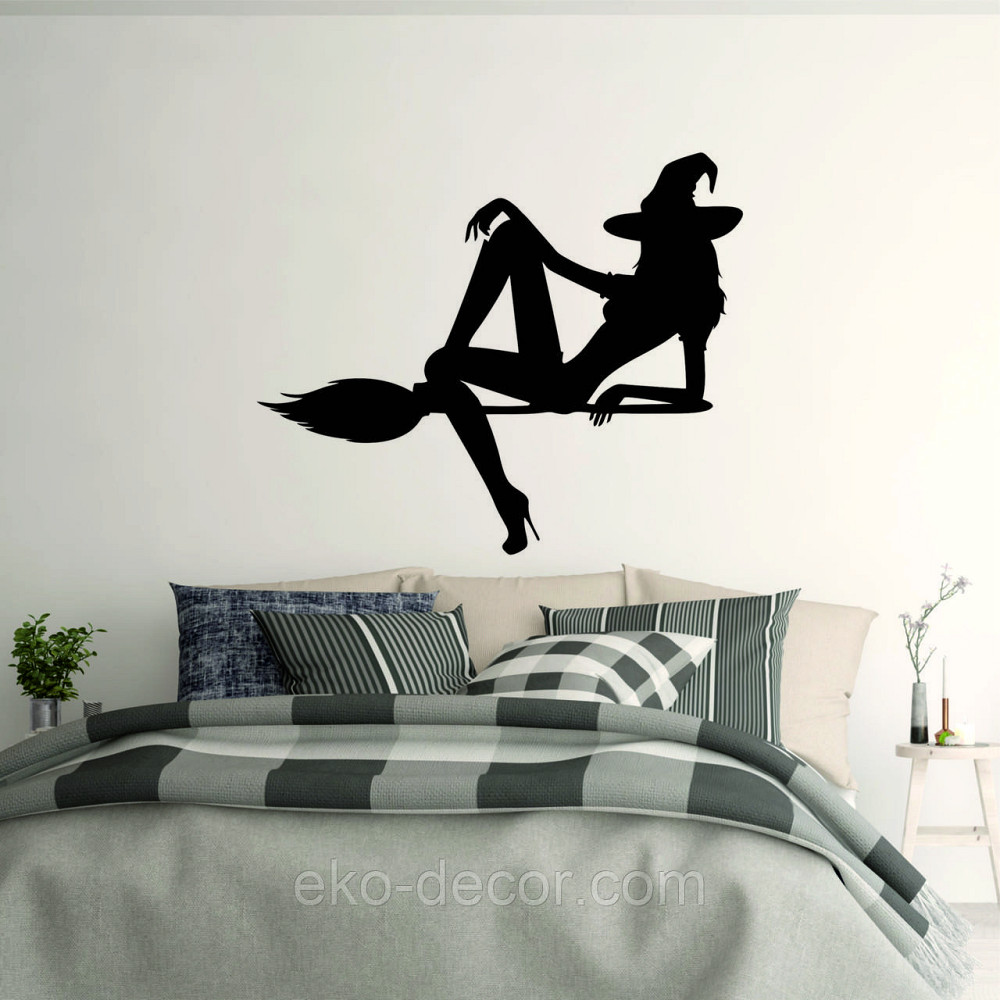 Декоративное настенное Панно «Ведьма на метле», Декор на стену Киев - изображение 8