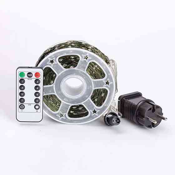 Гирлянда "Роса" на пульті, 200 м, 2000 LED, мультиколор Київ