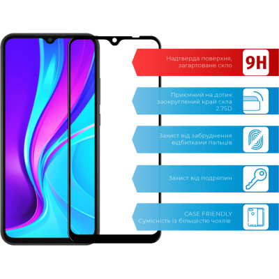 Скло захисне ACCLAB Full Glue Xiaomi Redmi 9A/9C (1283126508820) Вінниця - фото 2