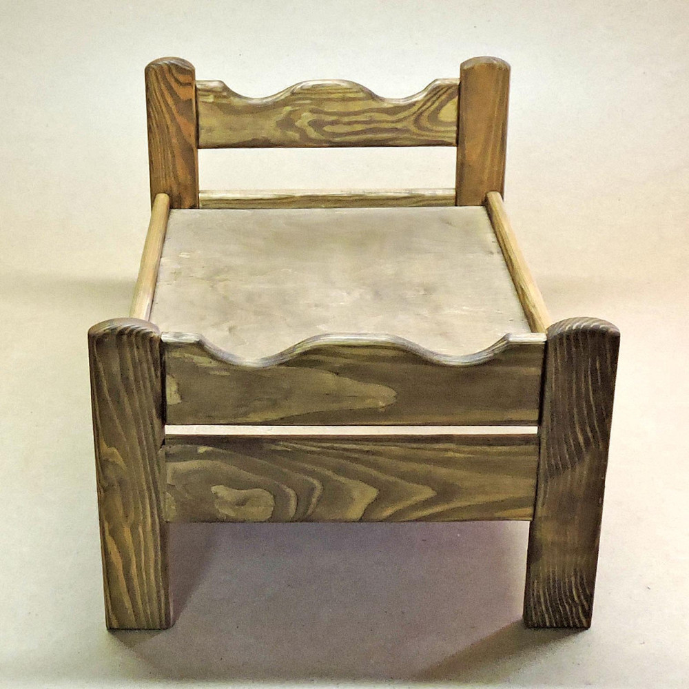 Ліжко для ляльок "Аріель" капучино Миколаїв - фото 2