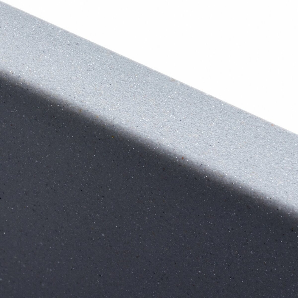 Гранітна мийка для кухні VALESO RUBA 4040 матова Сірий металік Коломыя - изображение 8