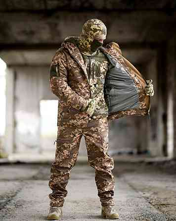 Зимний тактичкеский костюм PATRIOT 5в1 пиксель ВТ6944 Одесса