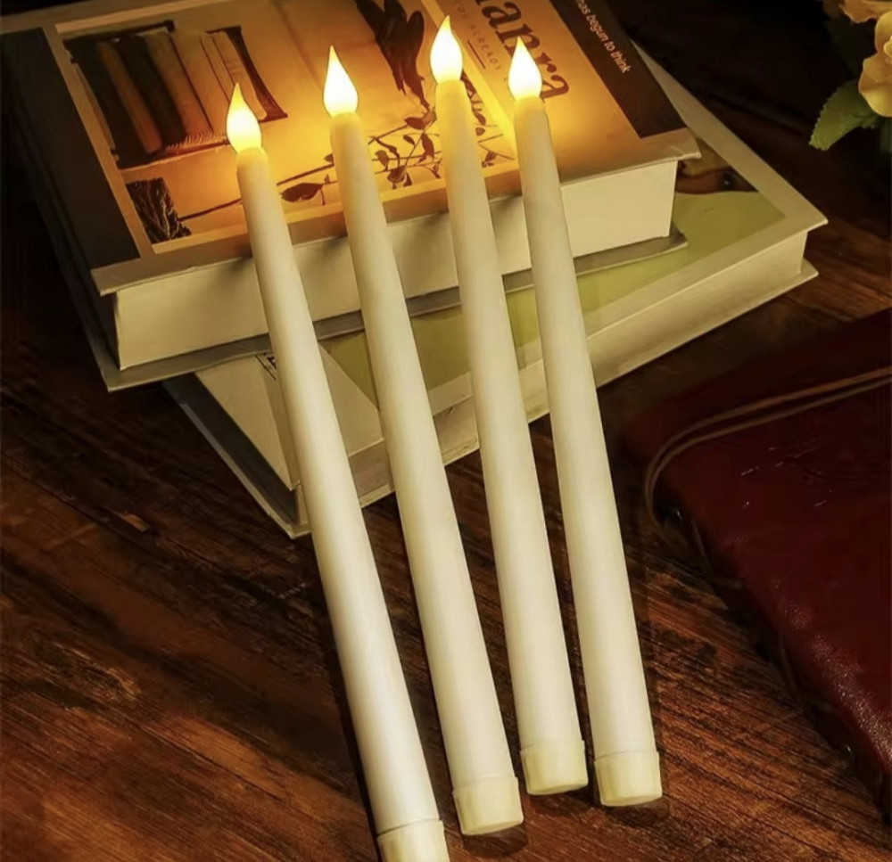 Свічка на батарейках 1 шт Сміла - фото 2