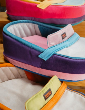 Лежак для собак і котів Happy Peppy (Хеппі Пеппі) Slipper Фіолетовий Запоріжжя