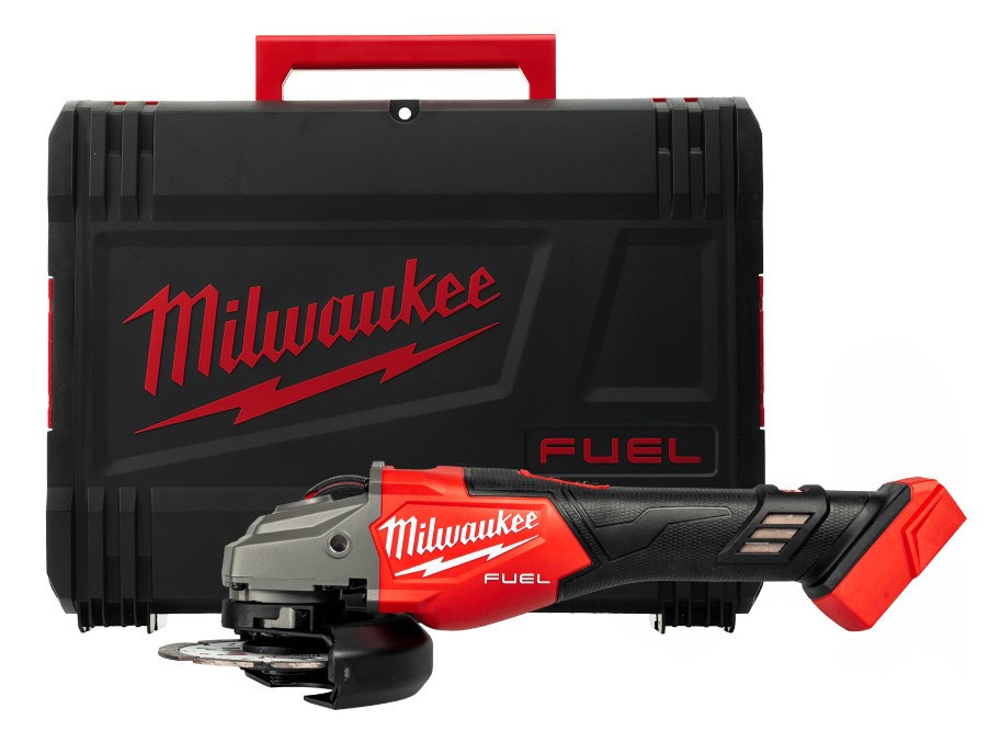 Шлифмашина угловая - болгарка аккумуляторная бесщеточная MILWAUKEE FHSAG125XB2-0X диаметр 125мм (защитный кожух, антивибрационная бечь Одесса - изображение 1