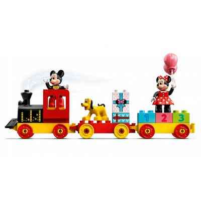 Конструктор LEGO DUPLO Disney Праздничный поезд Микки и Минни 22 детали (10941) Винница
