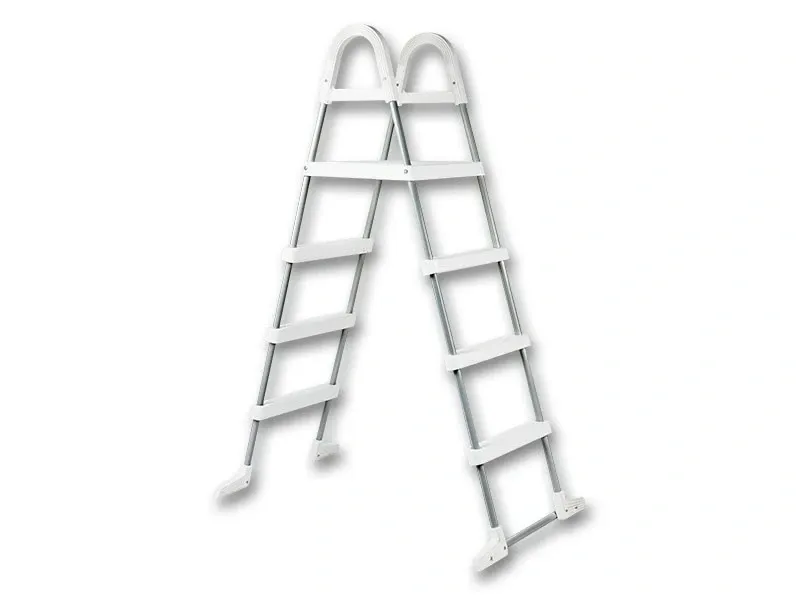 Лестница нержавеющая с площадкой для каркасных бассейнов 1.2 м DE LUXE Киев - изображение 1