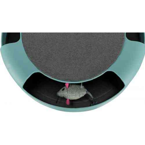 Игрушка Trixie Catch The Mouse для кошек Трек игровой с плюшевой мышкой пластик 25х6 см Киев