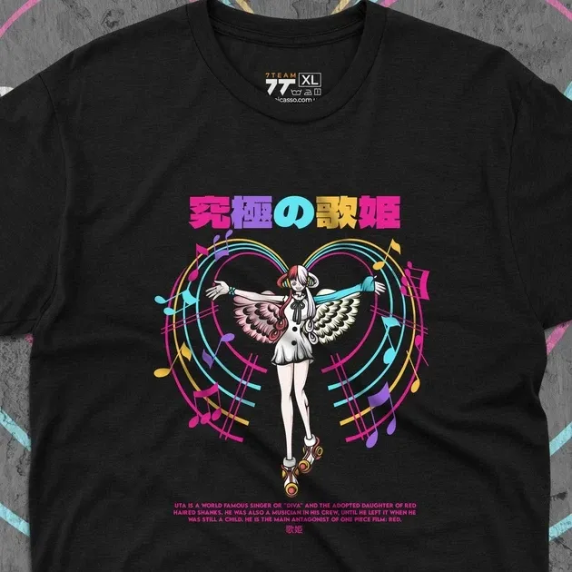 Футболка для подростка мальчика с принтом Ван Пис Uta Размер 160 Anime10272 Днепр - изображение 5