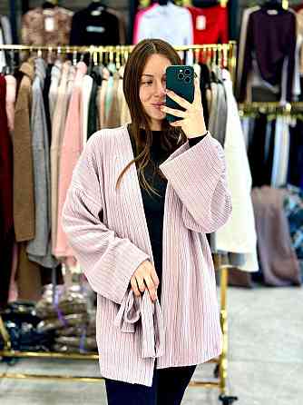 Женский базовый теплый кардиган ангора 