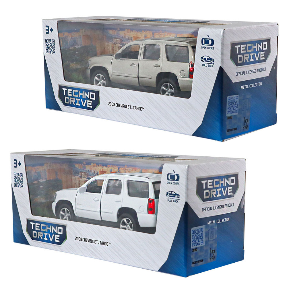 Автомодель - Chevrolet Tahoe 2008 (білий, сірий) Дніпро - фото 4